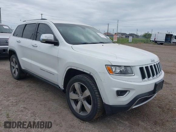 2014 Jeep Grand Cherokee Limited with VIN 1C4RJEBM5EC467633, listed as a IAAI auction lot 41970462 with 151,983 mi miles. Bid and sale history available at carsss.com. Image 1.