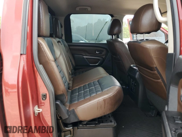 2016 Nissan Titan Platinum Reserve with VIN 1N6BA1F44GN504003, listed as a Copart auction lot 53953375 with Not provided miles and Non repairable. Bid and sale history available at DreamBid. Image 10.