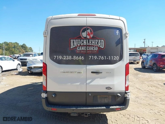 2017 Ford Transit Wagon XL with VIN 1FBAX2CM8HKA37666, listed as a IAAI auction lot 40636497 with 164,713 mi miles. Bid and sale history available at carsss.com. Image 16.