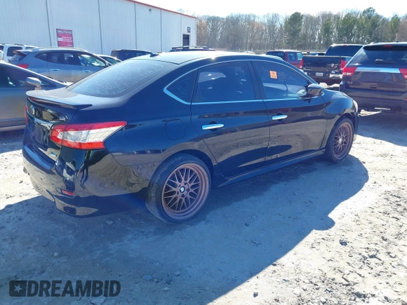 2013 Nissan Sentra SR z VIN 3N1AB7AP5DL731442, wystawiony jako IAAI lot #41627604 z przebiegiem 127 648 mil mil oraz . Historia ofert i sprzedaży dostępna na DreamBid. Obrazek 4.