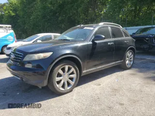 2007 Infiniti FX with VIN JNRAS08W37X207538, listed as a Copart auction lot 55676925 with 214,195 mi miles and Non repairable. Bid and sale history available at DreamBid. Image 1.