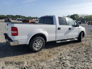 2006 Ford F-150 XLT with VIN 1FTPW12V06FB43726, listed as a Copart auction lot 51804455 with 147,763 mi miles and Salvage Title. Bid and sale history available at carsss.com. Image 3.
