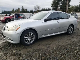 2010 Infiniti M with VIN JN1CY0AP7AM911425, listed as a Copart auction lot 42834545 with 147,171 mi miles and Salvage Title. Bid and sale history available at carsss.com. Image 1.