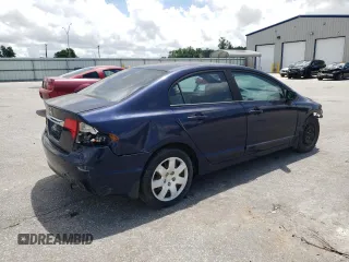 2011 Honda Civic LX with VIN 19XFA1F50BE010179, listed as a Copart auction lot 57018815 with 151,624 mi miles and Salvage Title. Bid and sale history available at DreamBid. Image 3.