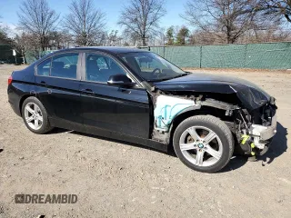 2015 BMW 3 Series 320i xDrive with VIN WBA3C3C58FK203452, listed as a Copart auction lot 47259395 with 100,180 mi miles and Salvage Title. Bid and sale history available at carsss.com. Image 4.