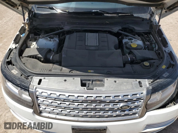 2015 Land Rover Range Rover Autobiography с VIN SALGV2TF0FA219001, выставлен на аукционе Copart как лот 52343795 с пробегом 97 333 миль миль и Списание • Salvage title. История ставок и продаж доступна на DreamBid. Изображение 14.