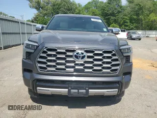 2023 Toyota Sequoia SR5 with VIN 7SVAAABA1PX007351, listed as a Copart auction lot 52858825 with 38,137 mi miles and Salvage Title. Bid and sale history available at carsss.com. Image 5.