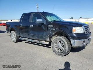 2008 Ford F-150 XLT with VIN 1FTPW14508FB42656, listed as a Copart auction lot 52547545 with 128,134 mi miles and Salvage Title. Bid and sale history available at carsss.com. Image 4.
