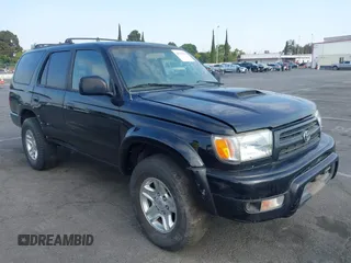 2000 Toyota 4Runner SR5 with VIN JT3GN86R8Y0150636, listed as a IAAI auction lot 42749356 with 186,190 mi miles and . Bid and sale history available at DreamBid. Image 1.