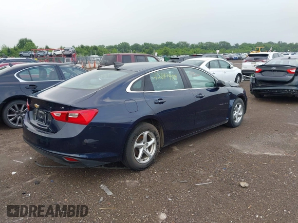 2016 Chevrolet Malibu LS with VIN 1G1ZB5ST5GF269181, listed as a IAAI auction lot 42647484 with 139,009 mi miles and . Bid and sale history available at DreamBid. Image 4.