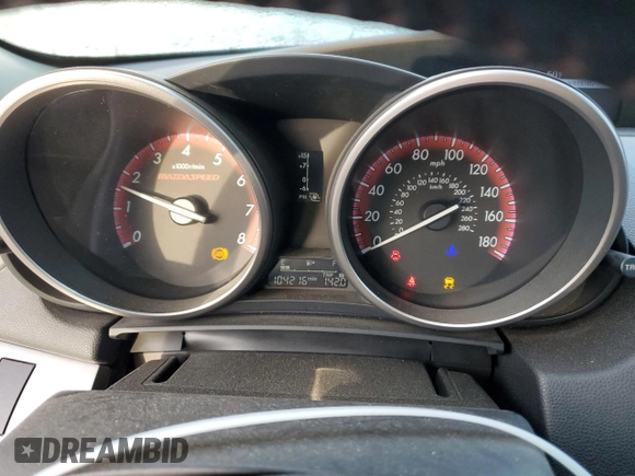 2013 Mazda 3 Mazdaspeed3 Touring with VIN JM1BL1L44D1734886, listed as a Copart auction lot 46096575 with 104,216 mi miles and Salvage Title. Bid and sale history available at DreamBid. Image 9.