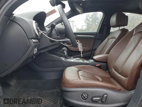 2020 Audi A3 Sedan S line Premium Plus with VIN WAUJEGFF6LA094312, listed as a Copart auction lot 50286494 with 27,819 mi miles. Bid and sale history available at carsss.com. Image 7.