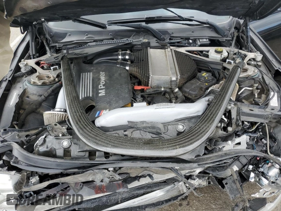 2016 BMW M3 with VIN WBS8M9C57G5D31217, listed as a Copart auction lot 56387555 with Not provided miles and Salvage title. Bid and sale history available at DreamBid. Image 11.