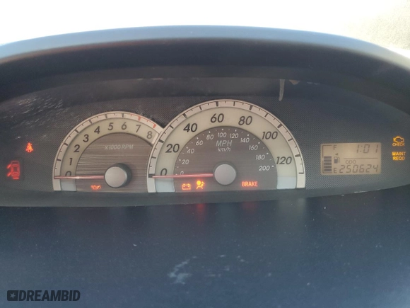 2007 Toyota Yaris with VIN JTDBT923271045229, listed as a Copart auction lot 81692804 with 250,624 mi miles and Salvage Title. Bid and sale history available at carsss.com. Image 9.
