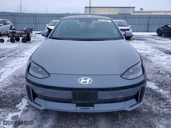 2024 Hyundai IONIQ 6 Limited with VIN KMHM54AC5RA054187, listed as a Copart auction lot 84738604 with 17,457 mi miles and Salvage Title. Bid and sale history available at carsss.com. Image 5.