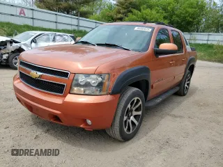 2007 Chevrolet Avalanche LTZ z VIN 3GNFK12307G230698, wystawiony jako Copart lot #56882075 z przebiegiem 185 009 mil mil oraz Tytuł czysty. Historia ofert i sprzedaży dostępna na DreamBid. Obrazek 1.