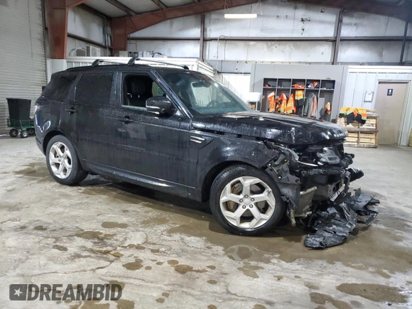 2018 Land Rover Range Rover Sport HSE with VIN SALWR2RV5JA408511, listed as a Copart auction lot 57718785 with 84,555 mi miles and Salvage title. Bid and sale history available at DreamBid. Image 4.
