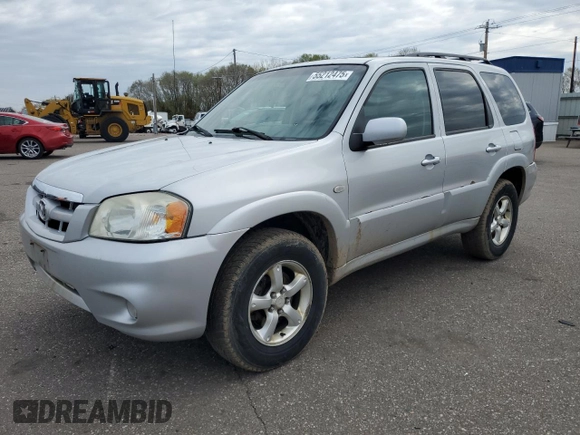 2005 Mazda Tribute S with VIN 4F2CZ96175KM40090, listed as a Copart auction lot 55212475 with 257,578 mi miles and Clean Title. Bid and sale history available at carsss.com. Image 1.