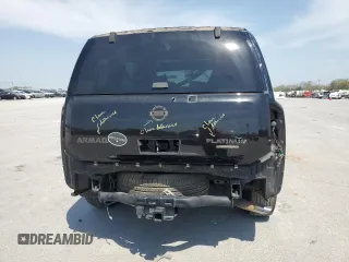 2014 Nissan Armada Platinum z VIN 5N1BA0NF8EN610981, wystawiony jako Copart lot #53144515 z przebiegiem 188 423 mil mil oraz Szkoda całkowita • Salvage title. Historia ofert i sprzedaży dostępna na DreamBid. Obrazek 6.