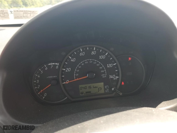 2019 Mitsubishi Mirage GT with VIN ML32A5HJ0KH011507, listed as a Copart auction lot 68495154 with 40,161 mi miles and Salvage Title. Bid and sale history available at carsss.com. Image 9.