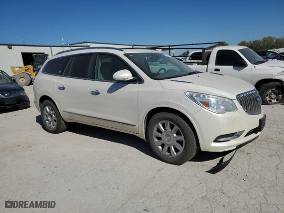 2014 Buick Enclave Leather with VIN 5GAKRBKDXEJ237169, listed as a Copart auction lot 76501544 with 193,694 mi miles and Salvage Title. Bid and sale history available at carsss.com. Image 4.