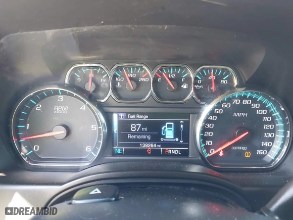 2018 Chevrolet Tahoe Commercial with VIN 1GNSKDEC4JR260905, listed as a IAAI auction lot 42085052 with 139,264 mi miles. Bid and sale history available at carsss.com. Image 7.