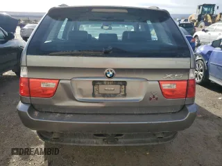 2004 BMW X5 3.0i with VIN 5UXFA13514LU29204, listed as a Copart auction lot 49104855 with 105,369 mi miles and Salvage Title. Bid and sale history available at carsss.com. Image 6.