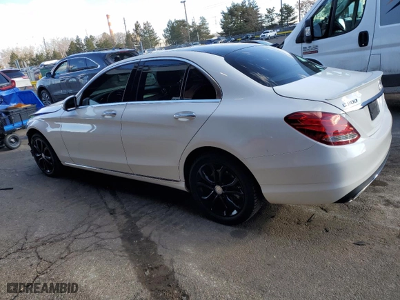 2016 Mercedes-Benz C-Class C 300 Luxury with VIN 55SWF4KB5GU156737, listed as a Copart auction lot 46789995 with 81,510 mi miles and Salvage Title. Bid and sale history available at carsss.com. Image 2.