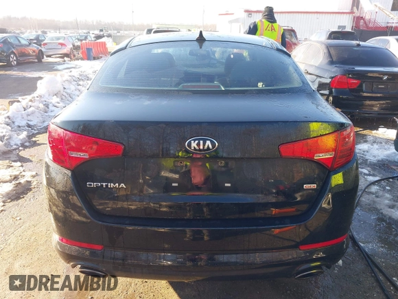 2013 Kia Optima LX with VIN 5XXGM4A74DG133743, listed as a IAAI auction lot 41232823 with 21,521 mi miles. Bid and sale history available at carsss.com. Image 15.
