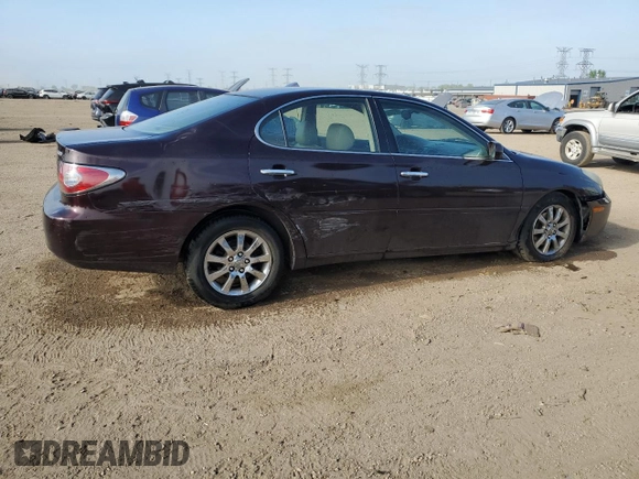 2002 Lexus ES 300 z VIN JTHBF30G620069802, wystawiony jako Copart lot #56731245 z przebiegiem 245 280 mil mil oraz Szkoda całkowita • Salvage title. Historia ofert i sprzedaży dostępna na DreamBid. Obrazek 3.