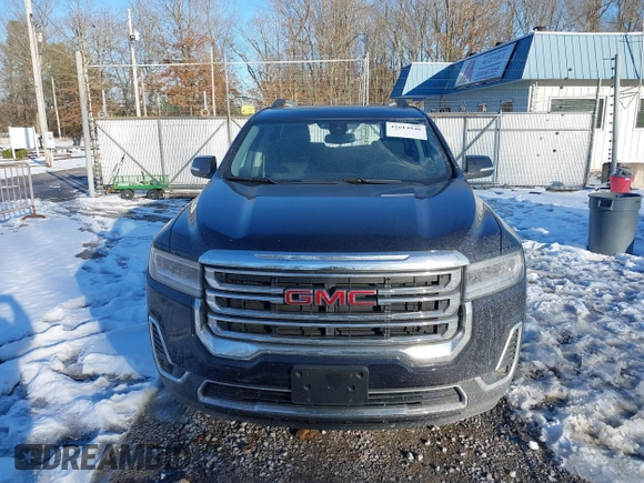 2021 GMC Acadia SLT with VIN 1GKKNMLS9MZ221021, listed as a IAAI auction lot 41614946 with 44,096 mi miles. Bid and sale history available at carsss.com. Image 12.