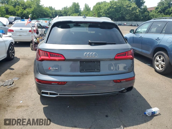 2018 Audi SQ5 Prestige with VIN WA1C4AFY5J2076656, listed as a Copart auction lot 59517204 with 88,109 mi miles and Salvage Title. Bid and sale history available at DreamBid. Image 6.
