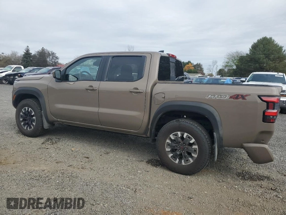 2024 Nissan Frontier S with VIN 1N6ED1EK2RN655610, listed as a Copart auction lot 78972094 with 6,834 mi miles and Salvage title. Bid and sale history available at DreamBid. Image 2.