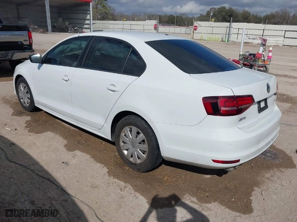2016 Volkswagen Jetta Sedan 1.4T S with VIN 3VW267AJXGM212822, listed as a IAAI auction lot 41517596 with NaN miles. Bid and sale history available at carsss.com. Image 3.