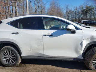 2025 Lexus NX with VIN JTJGGCEZ4S2023563, listed as a IAAI auction lot 41445692 with 210 mi miles. Bid and sale history available at carsss.com. Image 13.