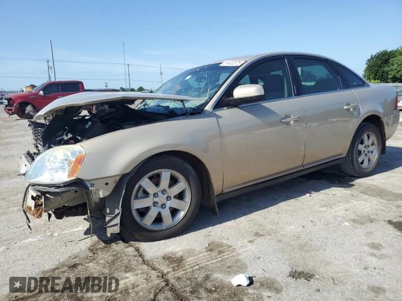 2007 Ford Five Hundred SEL z VIN 1FAFP24117G111409, wystawiony jako Copart lot #61403575 z przebiegiem Nie podano mil oraz Szkoda całkowita • Salvage title. Historia ofert i sprzedaży dostępna na DreamBid. Obrazek 1.
