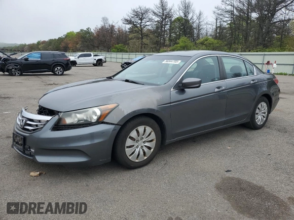 2011 Honda Accord LX z VIN 1HGCP2F34BA093416, wystawiony jako Copart lot #56844705 z przebiegiem 117 941 mil mil oraz Szkoda całkowita • Salvage title. Historia ofert i sprzedaży dostępna na DreamBid. Obrazek 1.