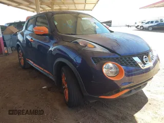 2015 Nissan Juke S with VIN JN8AF5MR1FT512368, listed as a IAAI auction lot 42101593 with 82,849 mi miles and . Bid and sale history available at DreamBid. Image 1.