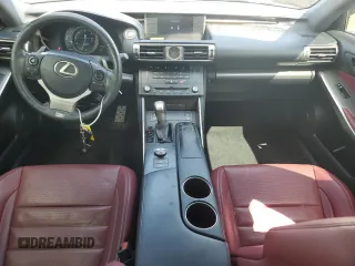 2015 Lexus IS 250 with VIN JTHCF1D26F5017439, listed as a Copart auction lot 62004435 with 99,127 mi miles and Salvage title. Bid and sale history available at DreamBid. Image 8.