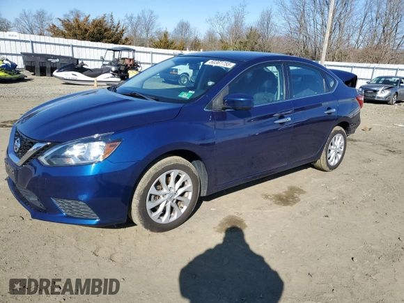 2018 Nissan Sentra SV with VIN 3N1AB7AP3JL661872, listed as a Copart auction lot 50361755 with 69,009 mi miles and Salvage Title. Bid and sale history available at DreamBid. Image 1.