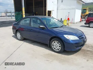 2004 Honda Civic LX with VIN 2HGES16614H530479, listed as a IAAI auction lot 42142030 with 145,577 mi miles. Bid and sale history available at carsss.com. Image 1.