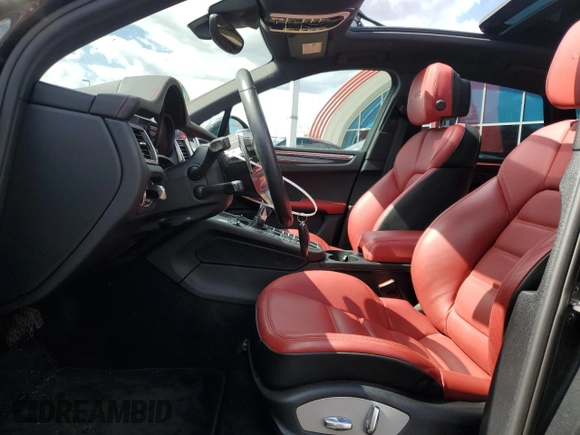 2018 Porsche Macan GTS with VIN WP1AG2A55JLB63859, listed as a Copart auction lot 50305015 with 36,877 mi miles and Salvage Title. Bid and sale history available at DreamBid. Image 7.