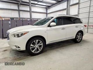 2015 Infiniti QX60 z VIN 5N1AL0MM5FC545901, wystawiony jako Copart lot #59287165 z przebiegiem 140 779 mil mil oraz Czysty tytuł • Clean title. Historia ofert i sprzedaży dostępna na DreamBid. Obrazek 1.