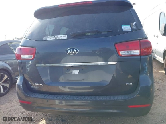 2016 Kia Sedona EX with VIN KNDMC5C10G6137795, listed as a IAAI auction lot 41015257 with 114,347 mi miles. Bid and sale history available at carsss.com. Image 17.