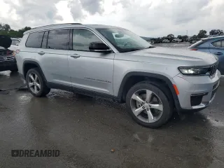 2021 Jeep Grand Cherokee Limited with VIN 1C4RJKBG5M8108387, listed as a Copart auction lot 59283715 with 80,463 mi miles and Salvage title. Bid and sale history available at DreamBid. Image 4.