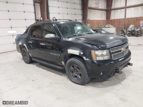 2007 Chevrolet Avalanche LT w/3LT with VIN 3GNFK123X7G314222, listed as a IAAI auction lot 41905428 with 231,114 mi miles. Bid and sale history available at carsss.com. Image 1.