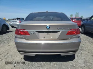 2008 BMW 7 Series 750Li with VIN WBAHN83548DT79127, listed as a Copart auction lot 53296435 with 116,915 mi miles and Clean title. Bid and sale history available at DreamBid. Image 6.