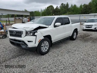 2024 Nissan Frontier SL with VIN 1N6ED1EJ1RN611606, listed as a Copart auction lot 54609955 with 14,599 mi miles and Salvage title. Bid and sale history available at DreamBid. Image 1.