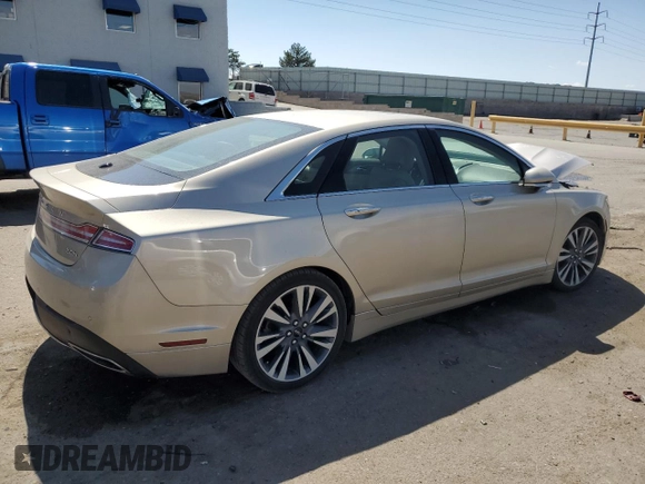 2017 Lincoln MKZ Hybrid Reserve z VIN 3LN6L5MU7HR609878, wystawiony jako Copart lot #55265635 z przebiegiem 81 431 mil mil oraz Szkoda całkowita • Salvage title. Historia ofert i sprzedaży dostępna na DreamBid. Obrazek 3.