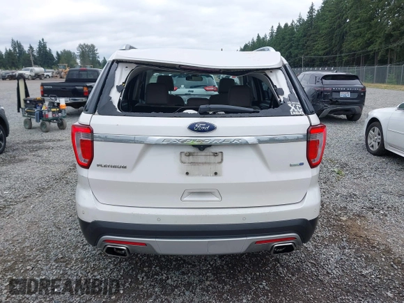 2017 Ford Explorer Platinum z VIN 1FM5K8HT3HGB64709, wystawiony jako IAAI lot #42482266 z przebiegiem 241 573 mil mil oraz . Historia ofert i sprzedaży dostępna na DreamBid. Obrazek 16.